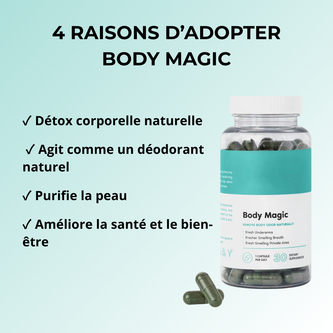 PURALISLAB™ Odeur magique naturelle pour le corps