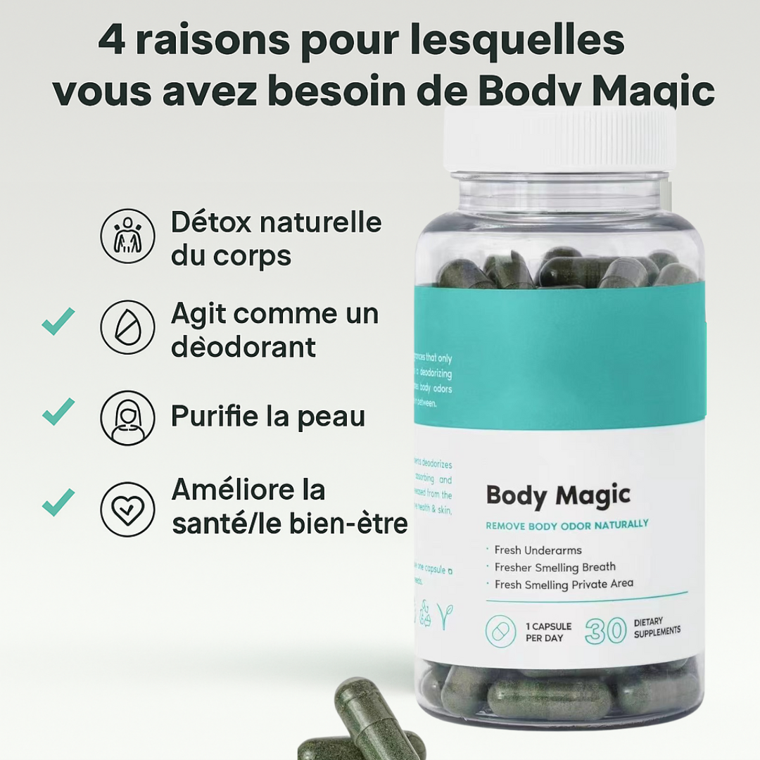 PURALISLAB™ Odeur magique naturelle pour le corps