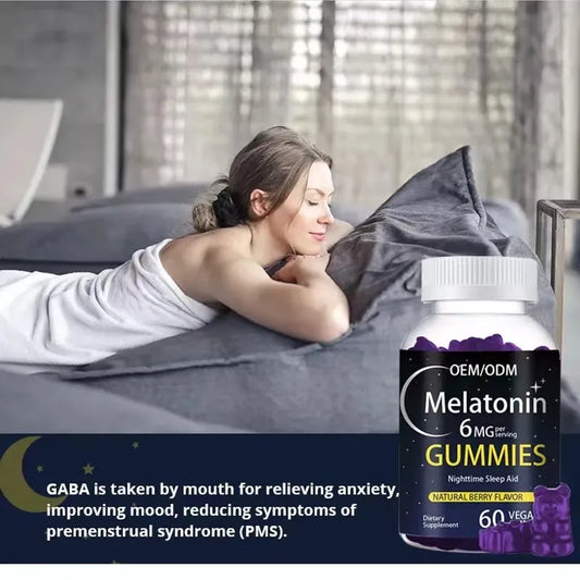 PURALISLAB™ Gummies Mélatonine pour Sommeil et Relaxation