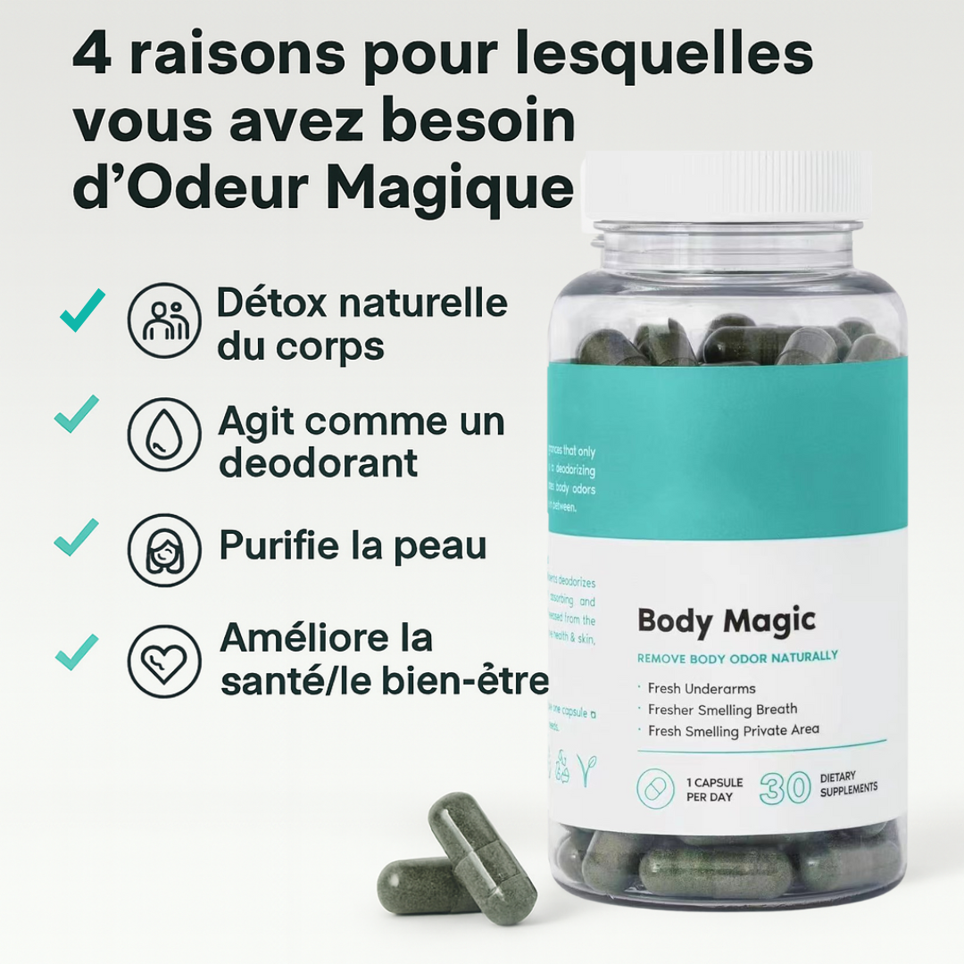 PURALISLAB™ Odeur magique naturelle pour le corps